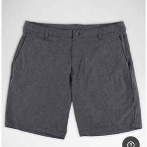Men's Lululemon Commission Classic-Fit Short Ventlight dark heather grey “32
